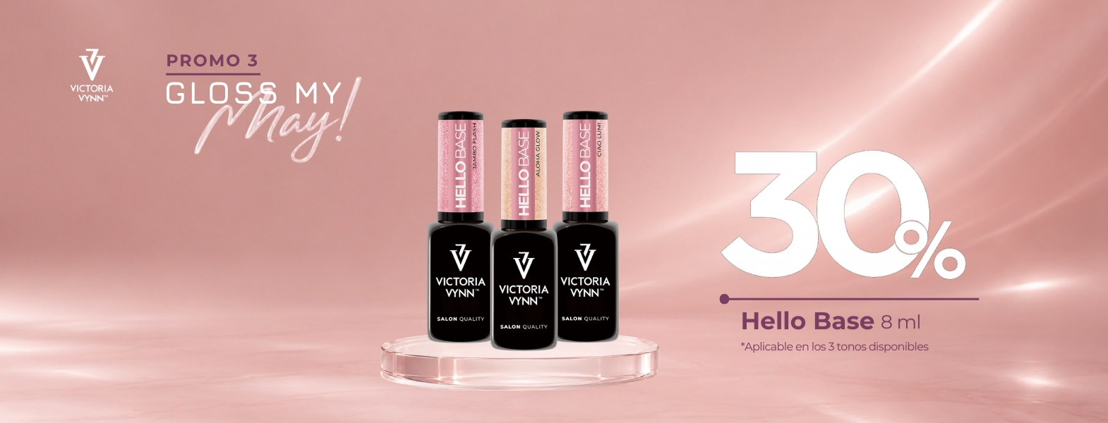 Hello Base Victoria Vynn para uñas con efecto clean nails y acabado natural